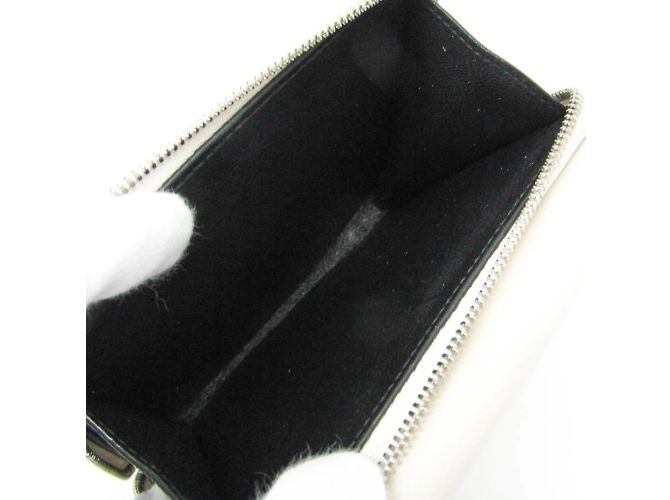 Billetera Compacta Envelope Balenciaga Negro Blanco roto - vista 5