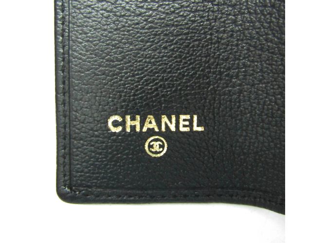 Damentasche aus Leder mit Camellia von Chanel Schwarz - Ansicht 12