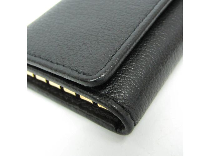 Damentasche aus Leder mit Camellia von Chanel Schwarz - Ansicht 5
