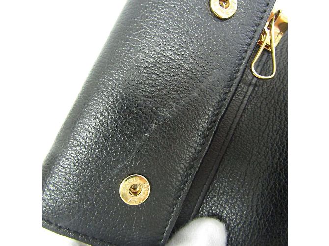 Damentasche aus Leder mit Camellia von Chanel Schwarz - Ansicht 9