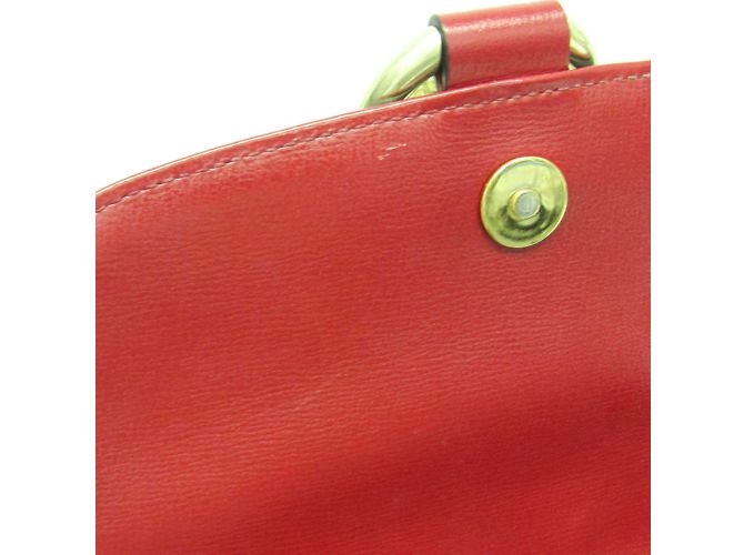 Borsa a spalla in pelle Gucci GG Marmont Double G 589474 per donna Rosso - vista 14