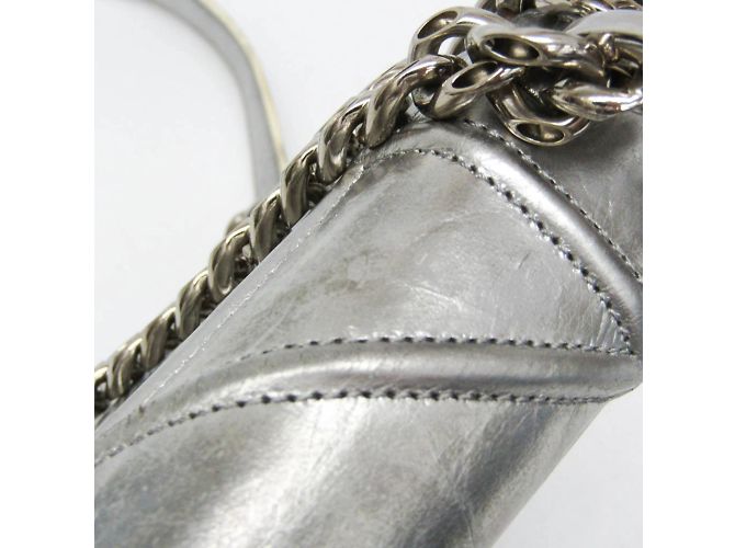Borsa a Spalla Diorama con Catena Christian Dior Argento - vista 11