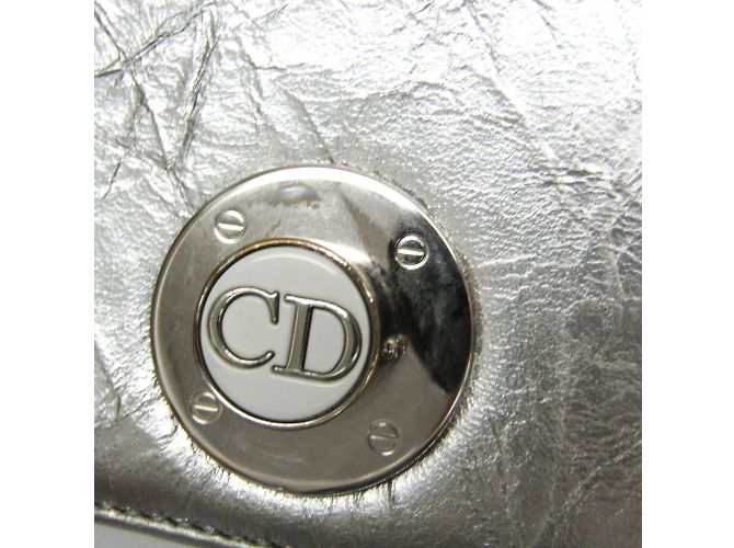 Borsa a Spalla Diorama con Catena Christian Dior Argento - vista 16