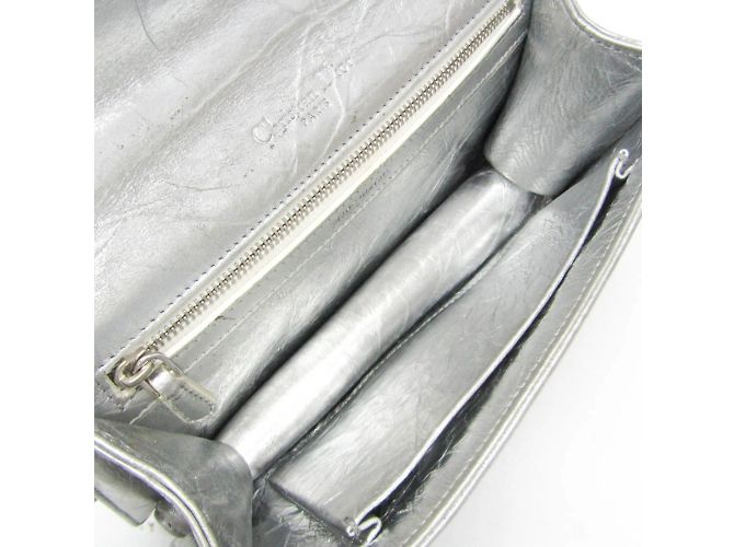 Borsa a Spalla Diorama con Catena Christian Dior Argento - vista 3