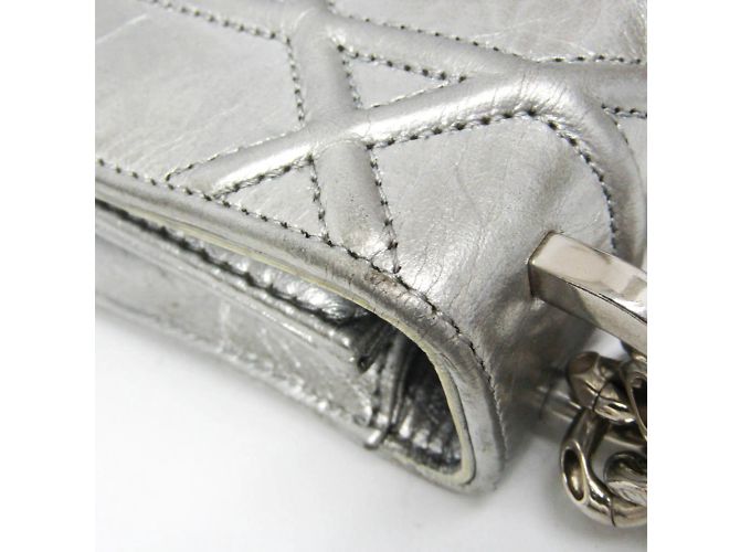 Borsa a Spalla Diorama con Catena Christian Dior Argento - vista 7