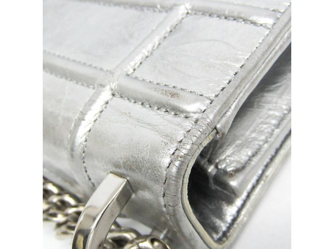 Borsa a Spalla Diorama con Catena Christian Dior Argento - vista 8