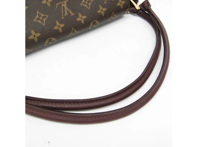 Borsa Louis Vuitton Monogram Olympe M40816 Marrone - vista 11
