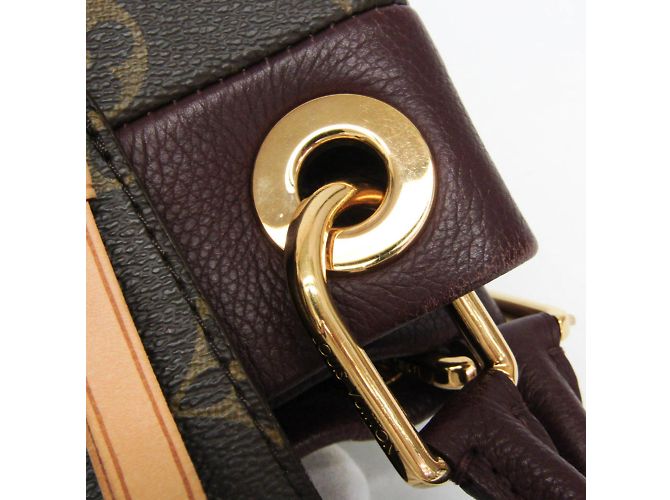 Borsa Louis Vuitton Monogram Olympe M40816 Marrone - vista 12