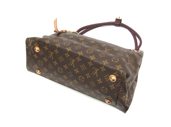 Borsa Louis Vuitton Monogram Olympe M40816 Marrone - vista 2
