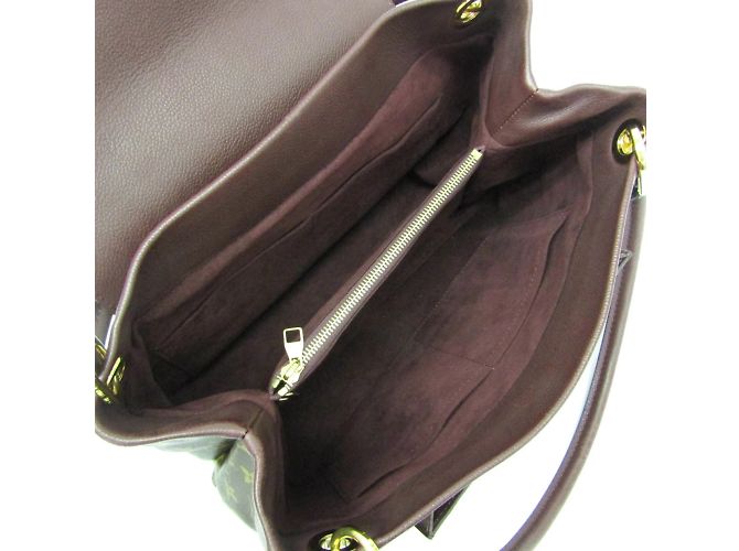 Borsa Louis Vuitton Monogram Olympe M40816 Marrone - vista 3