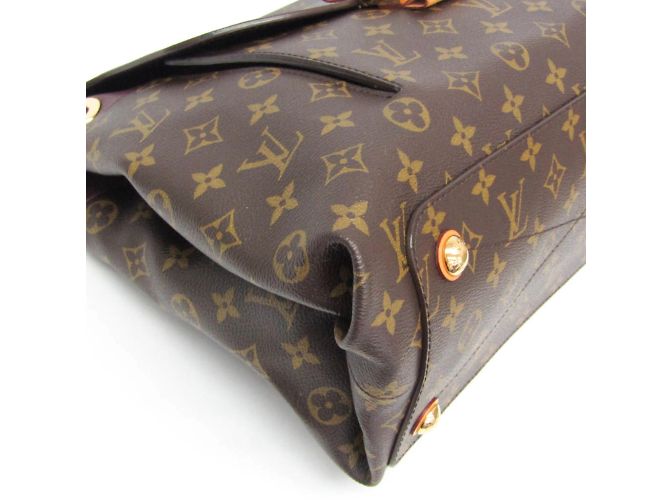 Borsa Louis Vuitton Monogram Olympe M40816 Marrone - vista 5