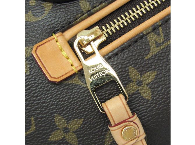 Borsa Louis Vuitton Monogram Olympe M40816 Marrone - vista 9
