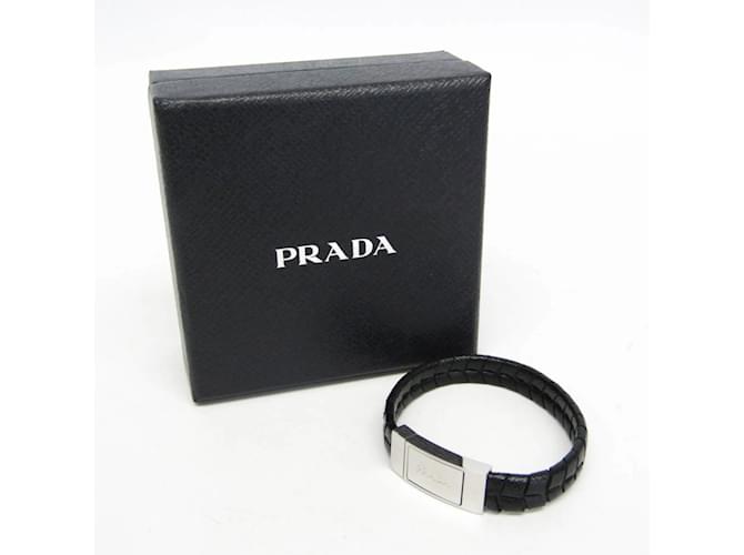 Bracciale in pelle Prada SAFFIANO 2IB150 Nero - vista 2