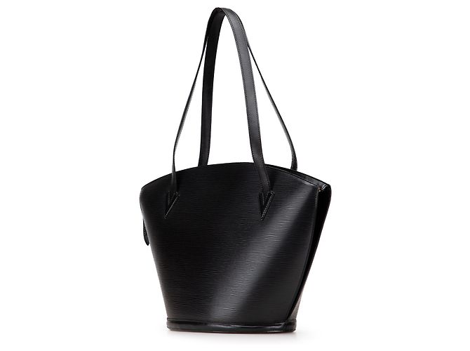 Louis Vuitton Saint Jacques GM in Epi Nero con Tracolla Lunga - vista 2