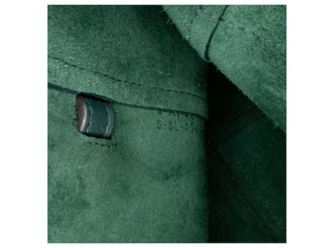 Belt Bag Céline Bolsa de cinto em couro de bezerro granulado nano verde Celine Verde escuro - vista 6