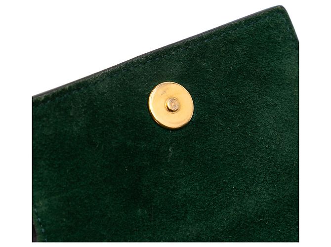 Belt Bag Céline Bolsa de cinto em couro de bezerro granulado nano verde Celine Verde escuro - vista 9