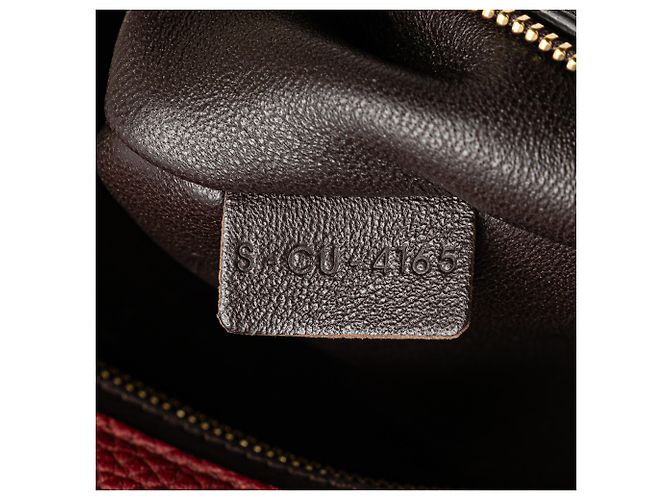 Céline Celine Brown Medium Tricolor Leather Trapeze Satchel Dark brown - view 6