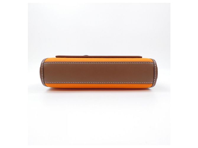 Borsa a mano arancione Burberry - vista 4