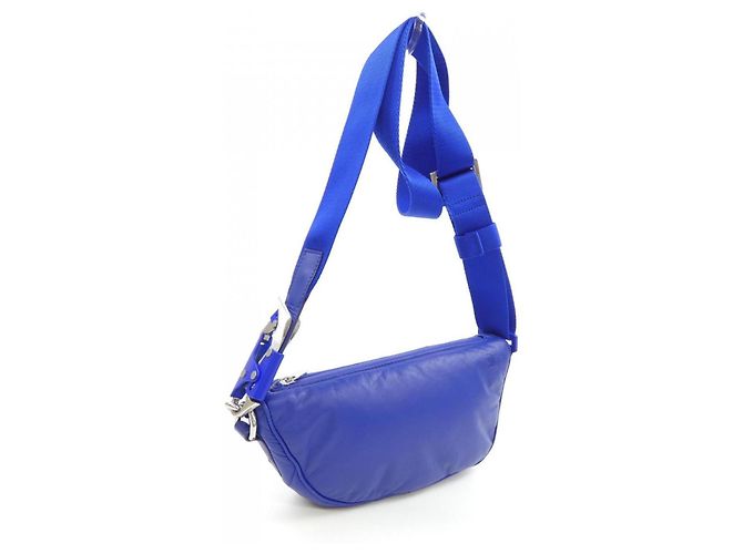 Borsa a mano Burberry blu - vista 2