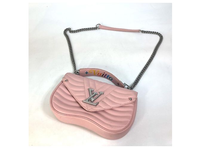 Borsa a catena New Wave MM Louis Vuitton M51944 Rosa - vista 10