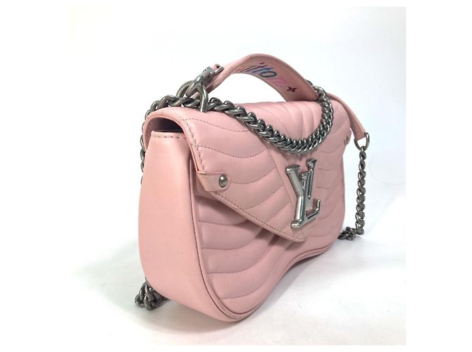 Borsa a catena New Wave MM Louis Vuitton M51944 Rosa - vista 3