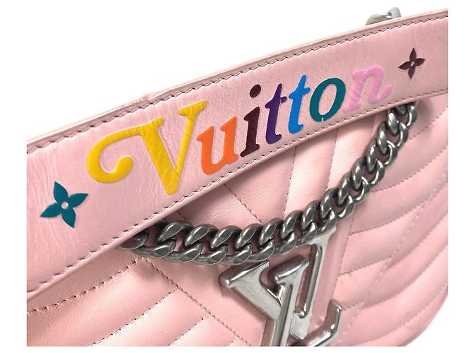 Borsa a catena New Wave MM Louis Vuitton M51944 Rosa - vista 6