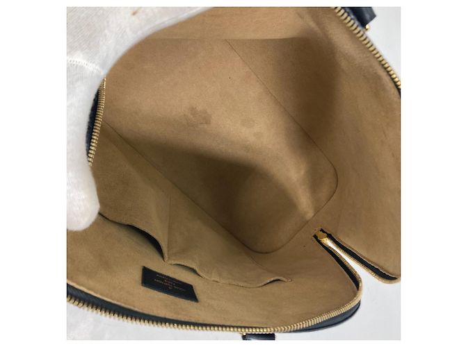 Borsa Alma PM trasformata Louis Vuitton M52348 Nero Beige - vista 10