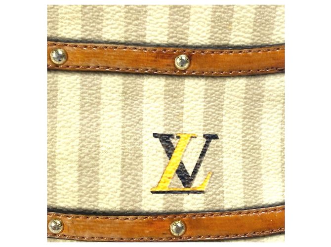 Borsa Alma PM trasformata Louis Vuitton M52348 Nero Beige - vista 6