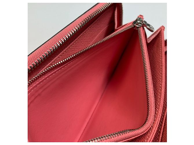 Cartera Zippy Epi Louis Vuitton Rosa Coral - vista 12