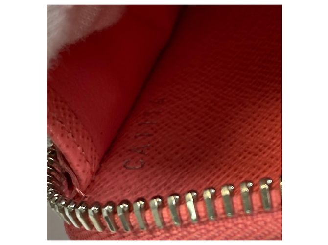 Cartera Zippy Epi Louis Vuitton Rosa Coral - vista 13