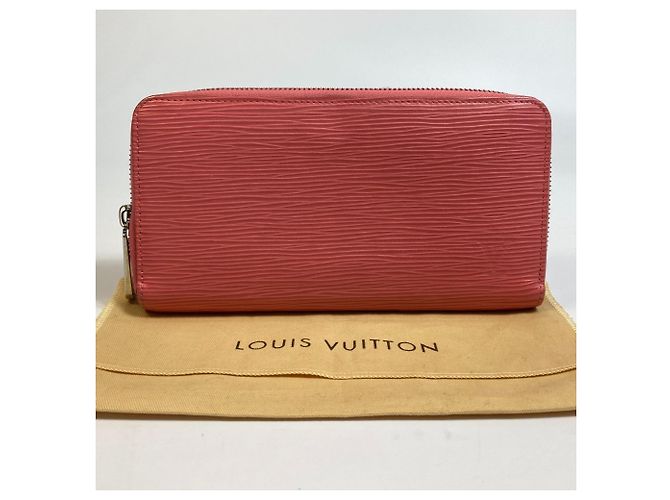 Cartera Zippy Epi Louis Vuitton Rosa Coral - vista 14