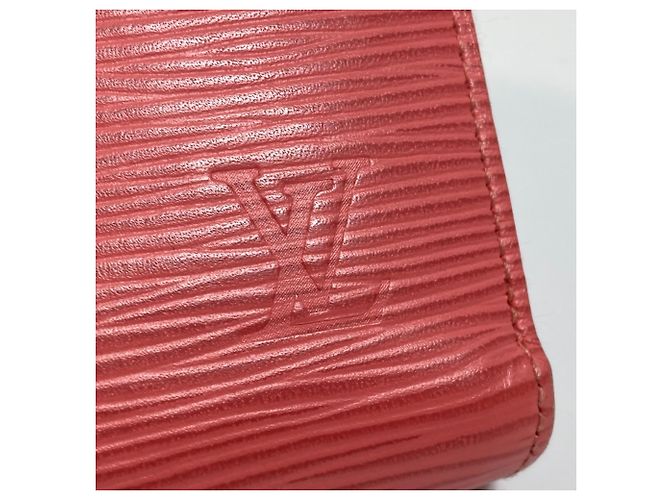 Cartera Zippy Epi Louis Vuitton Rosa Coral - vista 4