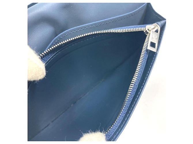 Portafoglio Bifold Long Brazza NM M81810 di Louis Vuitton Blu navy - vista 13