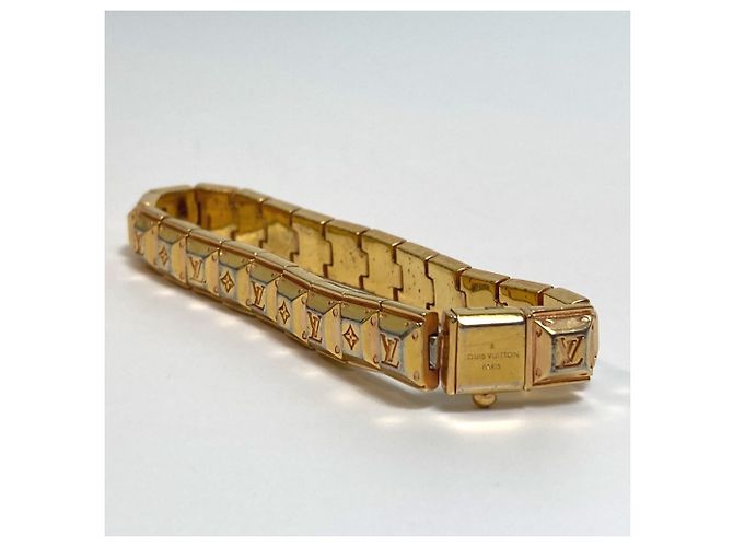 Bracciale da tennis Nanogram Louis Vuitton D'oro - vista 4