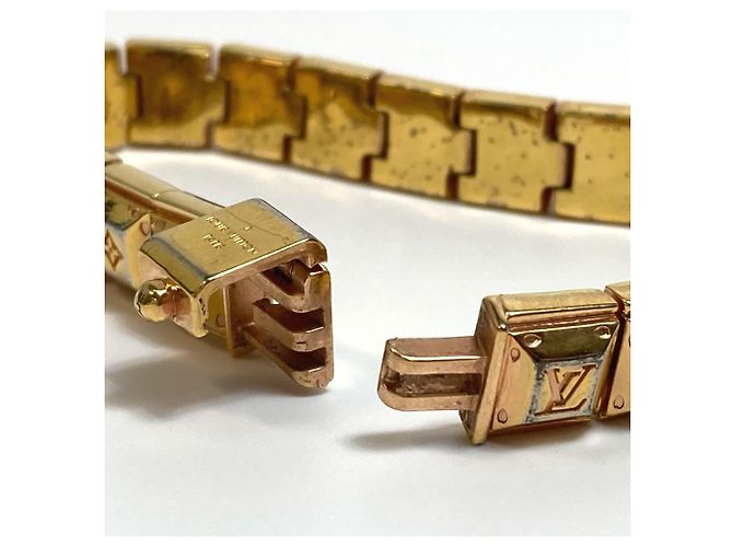 Bracciale da tennis Nanogram Louis Vuitton D'oro - vista 5