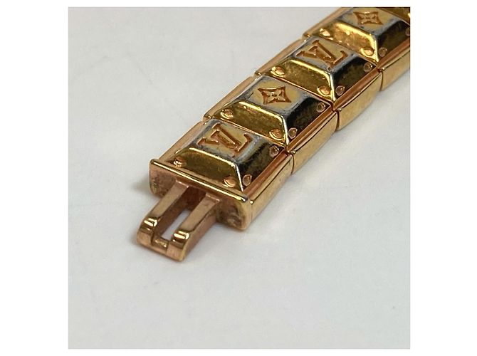 Bracciale da tennis Nanogram Louis Vuitton D'oro - vista 8