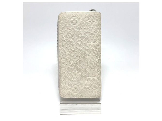 Louis Vuitton Monogram Zippy Wallet White - view 2