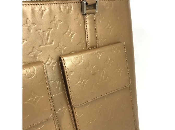 Bolso tote Wilwood de lona Monogram mate de Louis Vuitton Beige - vista 9