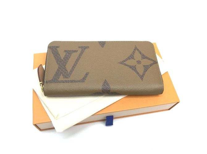 Louis Vuitton Monogramm Reverse Zippy Geldbörse Braun - Ansicht 10
