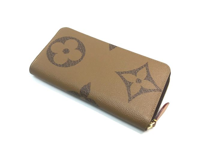 Louis Vuitton Monogramm Reverse Zippy Geldbörse Braun - Ansicht 3