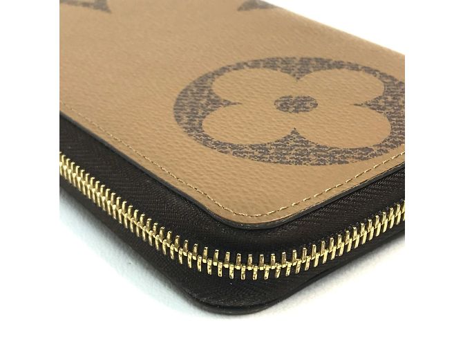 Louis Vuitton Monogramm Reverse Zippy Geldbörse Braun - Ansicht 6