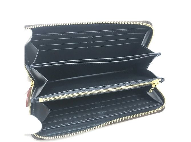 Louis Vuitton Monogramm Reverse Zippy Geldbörse Braun - Ansicht 7