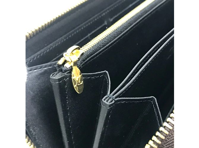 Louis Vuitton Monogramm Reverse Zippy Geldbörse Braun - Ansicht 8