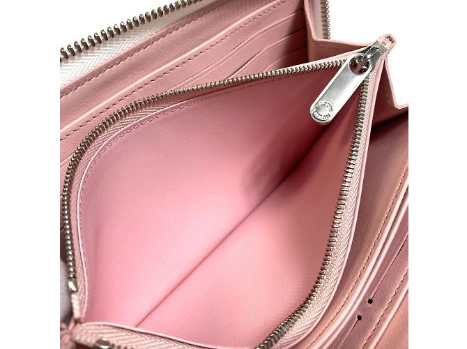Cartera Zippy Mahina Gradient Louis Vuitton Rosa Blanco - vista 14