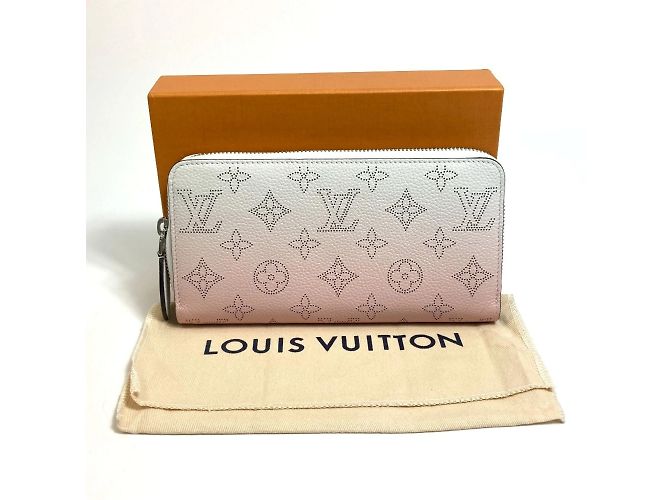 Cartera Zippy Mahina Gradient Louis Vuitton Rosa Blanco - vista 16
