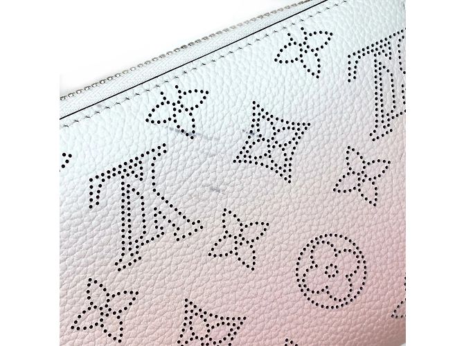 Cartera Zippy Mahina Gradient Louis Vuitton Rosa Blanco - vista 6