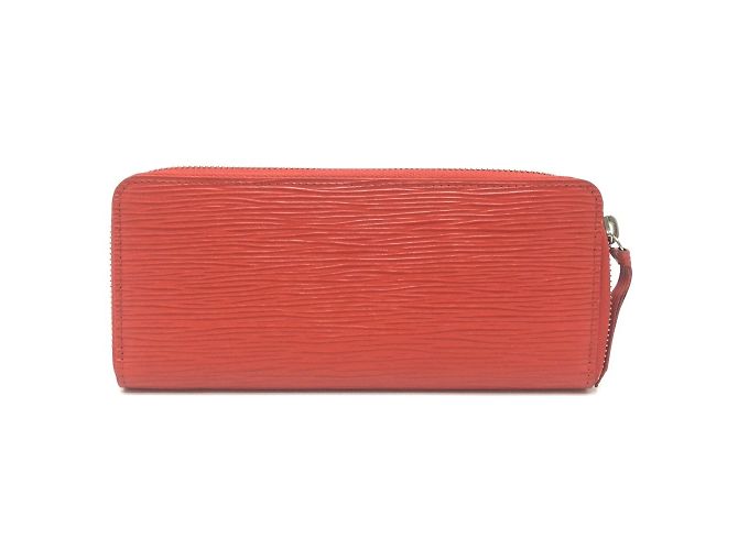 Cartera Larga Clemence de Cuero Epi Louis Vuitton Roja - vista 2