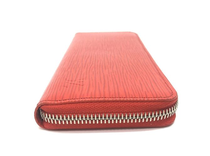 Cartera Larga Clemence de Cuero Epi Louis Vuitton Roja - vista 3