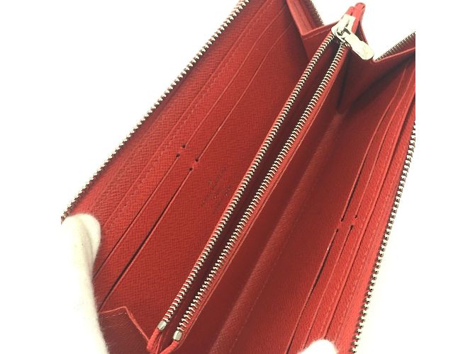 Cartera Larga Clemence de Cuero Epi Louis Vuitton Roja - vista 6