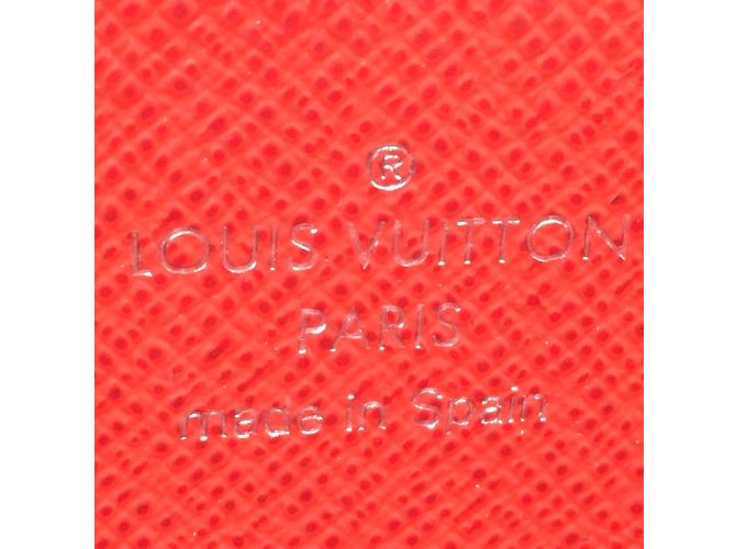 Cartera Larga Clemence de Cuero Epi Louis Vuitton Roja - vista 7